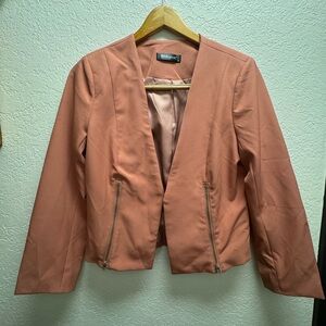 Allegra K Terracotta Women's Blazer